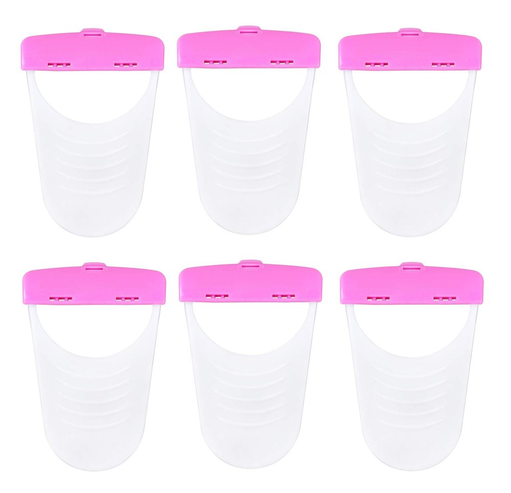 ayushicreationa Eyebrow Face and Body Hair Threading and Removal System Hair Remover for Women Stainless Steel Blade Body & Bikini Shaving Razor (6 PCS)