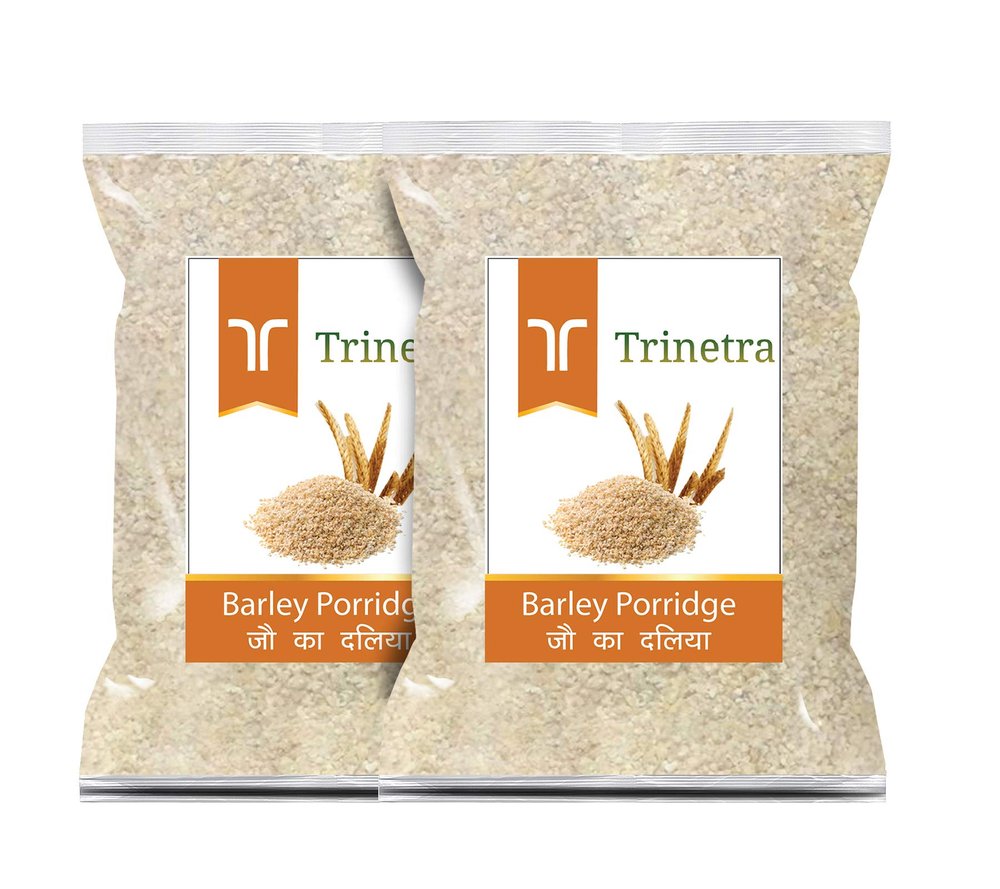 Trinetra Jau Daliya | Fibre-Rich Barley Porridge for Healthy Digestion | 2kg (2 x 1kg)