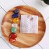 7 Chakra Selenite Charging Plate 8 CM | Natural Crystal Showpieces for Home Decor, Energy Cleansing & Meditation | Vastu Decorative Items & Spiritual Item for Reiki view 3