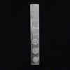 9Dzine Selenite Seven Chakra Symbols Engraved Selenite Stick/Plate/Wands for Yoga Meditation Balancing Rekhi Selenite Charging Slim Plate(22 Cm) view 3