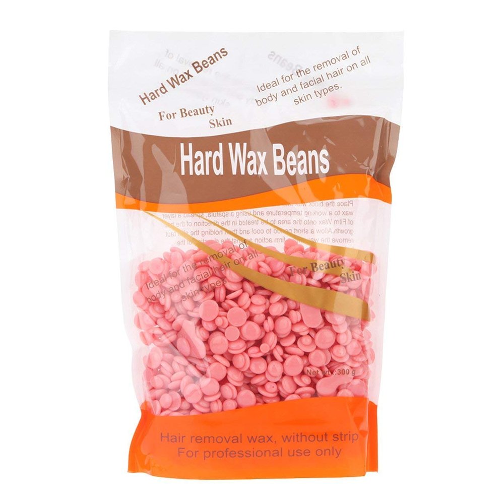 Angelie Hard Wax Beans For Painless Hair Removal, Brazilian Waxing For Face, Eyebrow, Back, Chest, Bikini Areas, Legs At Home (100Gm), Women