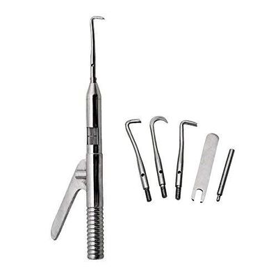 ARINEO Dental Instruments Crown Remover Gun Set Automatically Take The Crown Oral Hygiene Health Care