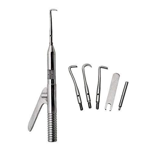 ARINEO Dental Instruments Crown Remover Gun Set Automatically Take The Crown Oral Hygiene Health Care
