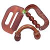 FA INDUSTRIES 3Pcs Wooden Hand Roller Massage. Muscle Roller Stick, Manual Wood Therapy Massage Tools for Relaxes Thigh, Leg, Hands Full Body Muscle Men & Women - Pack of 3 view 1
