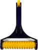 Acs 098 Acupressure Handle Plastic Pyramidal (Back Roll) Massager (black,yellow) view 1
