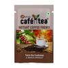 Caf N Tea Regular Instant Coffee Premix | 14g Sachets| Pack of 50 | 100% Natural Coffee Powder|Quick & Easy Brew view 1