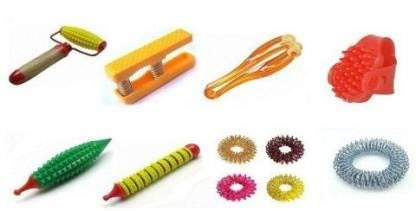 Acs BKE ACUPRESSURE BEST KIT Massager (Multicolor)