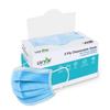 LIVYOR Non-Woven Fabric Disposable 3 Layer Surgical Face Mask With Nose Clip and Soft Ear Loops for Unisex (100, Blue), Without Valve view 1