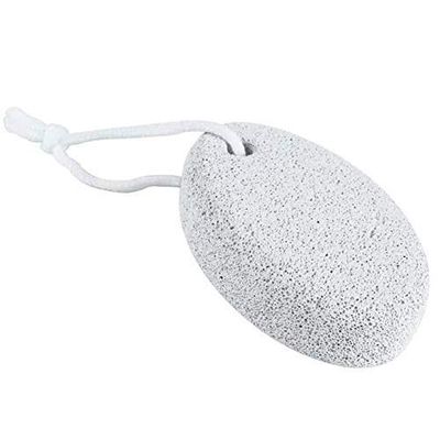 AKADO Pumice Stone for Feet & Hands - Pedicure Tool Exfoliation to remove dead skin (white)