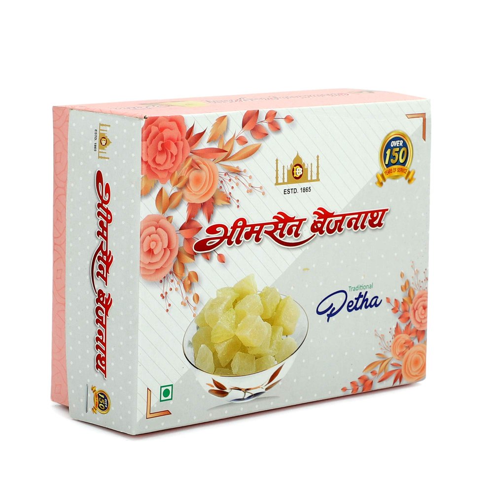 Bhim Sain Baij Nath Agra (Inventor of Dalmoth and Petha) - Dry Petha - 400 GMS