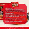 Buldak Samyang Buldak Fire Chicken Noodles 2X Spicy (5 Pc Combo) view 3