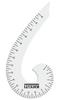 KHYATI Tailoring and Fashion Designing Scale Set - Hard Plastic French Curve and Designer Curve (Colar/Armhole) - Sewing/Tailoring Material - Set of 2 view 2
