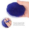 Segbeauty Hair Scalp Brush, Segbeauty 2Pcs Palm Massager Shampoo Brushes, Men Beard Comb Scalp Scrubber Floriated Shower Comb For Washing Hair, Pet Shower Grooming, Salon, Travel view 4