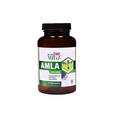 EKTEK Amla Veg. Herbal Remedy Immunity Booster 60 Veggie Capsules