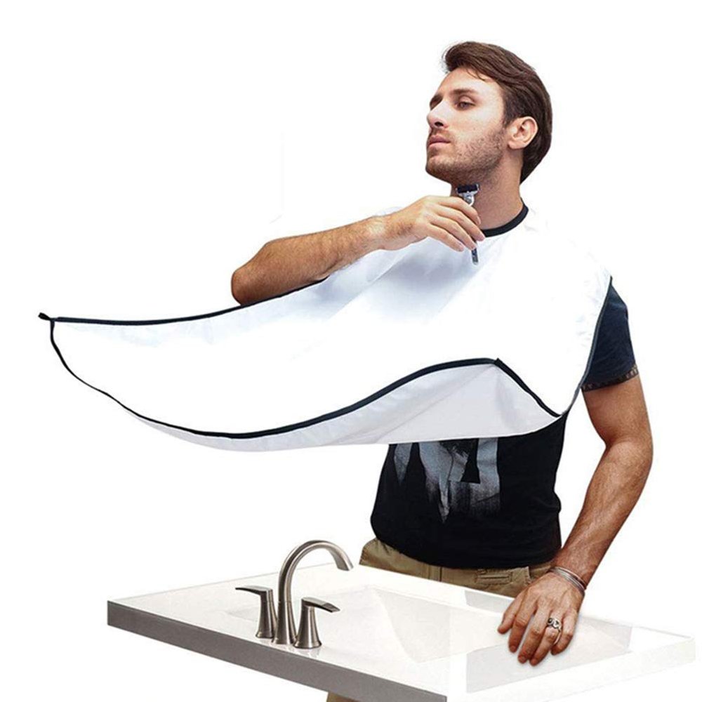 Beard Bib Beard Catcher Man Bathroom Beard Apron Hair Cutting Cloth Household Cleaning Tool