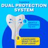 Tampax Pearl Tampons Ultra Absorbency with Leakguard Braid, Unscented, 32Count view 3