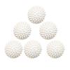 Skingwa Reusable Dryer Balls Laundry Wash Dryer Balls Anti-Static Fabric Softener Laundry Washing Ball, 6pcsWhite view 1