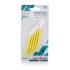 MEDICEPT DENTAL Protec Angled Interdental Brush Wide Space (Yellow)- Pack Of 4., Manual, Adult view 4