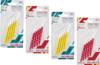 MEDICEPT DENTAL Protec Angled Interdental Brush Narrow And Wide Space Assorted (2 X Yellow And 2 X Pink)- Pack Of 4, Manual, Adult view 1
