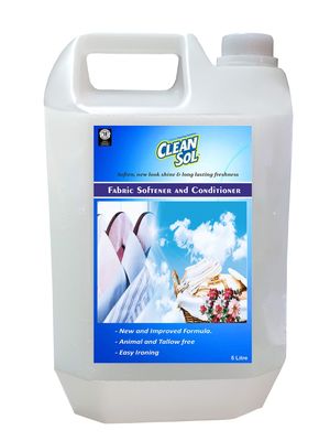 Cleansol Fabric Softener and Conditioner for Cloth After Wash  5 Litre