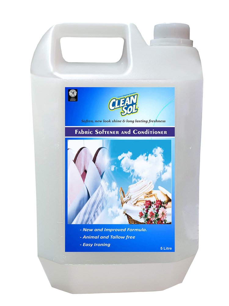 Cleansol Fabric Softener and Conditioner for Cloth After Wash 5 Litre