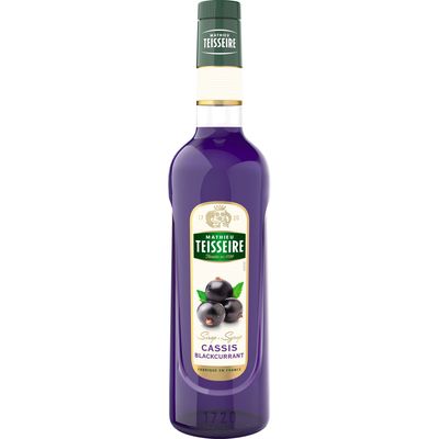 Mathieu Teisseire Blackcurrant Syrup, 33.81 fl oz 1000 ml