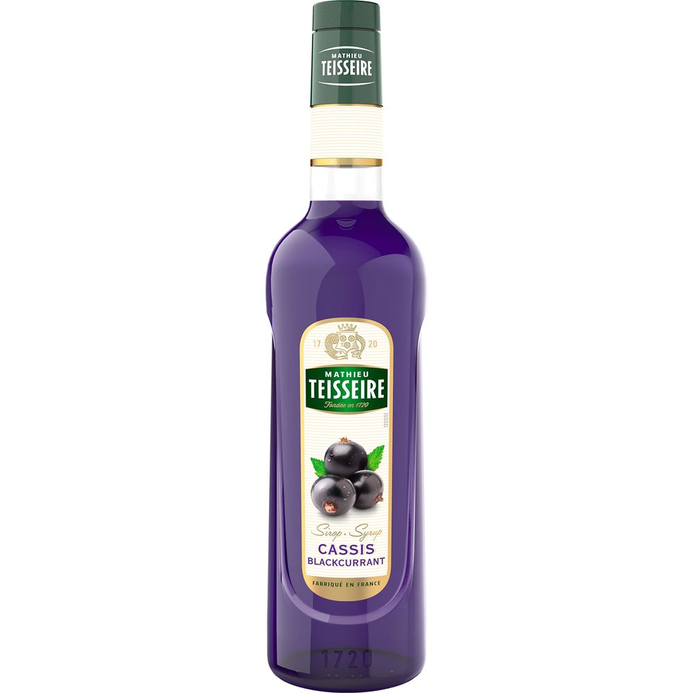 Mathieu Teisseire Blackcurrant Syrup, 33.81 fl oz  1000 ml