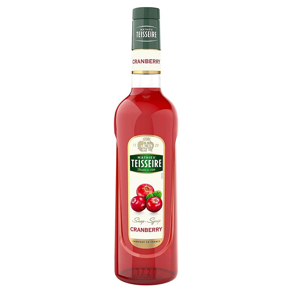 Mathieu Teisseire Cranberry Syrup, 33.81 fl oz  1000 ml
