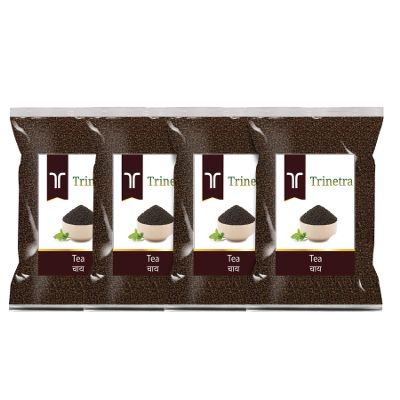 Trinetra Tea Leaves (Chai Patti) | Strong Taste & Aroma | 2kg (4 x 500g)