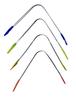 Jaravik Steel Tongue Cleaner Scraper with Multicolour Handle Pack of 4 view 2