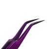 2 Pieces Eyelash Extension Tweezers Set Stainless Steel Tweezers Lash Extension Tweezers Eye Makeup Tools view 3