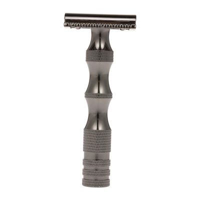 Double Edge Shaving Razor Safety Beard Razor Zinc Alloy Manual Mustache Removal Shaving Tool Fashionable