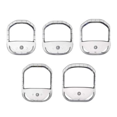 5Pcs/lot Salon Mustache Beard Styling Template Beard Shaper Goatee Mustache Grooming Tool