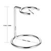 Stainless Steel Shaving Holder Stand for Shaving Brush Bowl Shaving Tool Organizer view 2