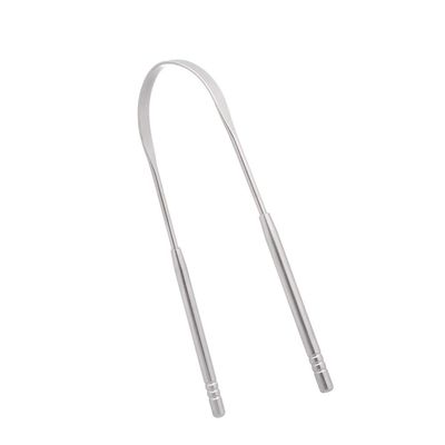 Tongue Scraper Stainless Steel Cleaner Fresh Breath Cleaning Coated Tongue Toothbrush Dental Oral Hygiene Care Tools