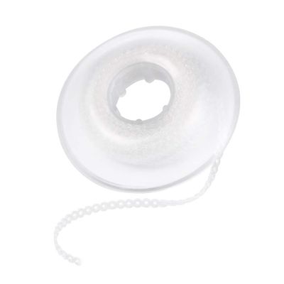 1Pc Dental Rubber Spool High Strength Dental Orthodontics Materials Elastic Ultra Power Chains Transparent Continuous Size