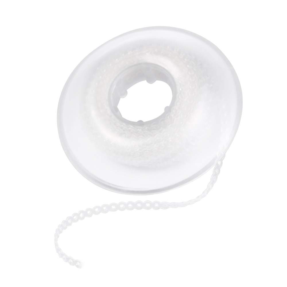 1Pc Dental Rubber Spool High Strength Dental Orthodontics Materials Elastic Ultra Power Chains Transparent Continuous Size