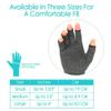 1 Pair Arthritis Gloves Unisex Arthritic Joint Pain Relief Hand Compression Gloves for Rheumatoid & Osteoarthritis view 4