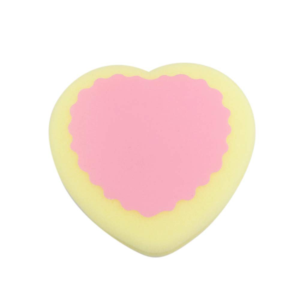 1Pcs Magic Painless Hair Removal Popular Depilation Sponge Pad Effective Remove Tool Heart Shape