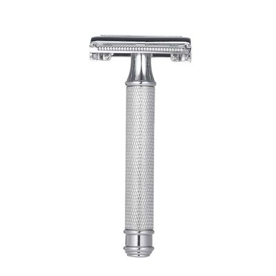 Double Edge Safety Razor Butterfly Open Mens Shaving Razor Classic Manual Shaver for Men Face Cleaning