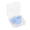 1 Pair Reusable Silicone Ear Plugs Water of Noise Reducing and Sound Blocking Earplug with Box view 1