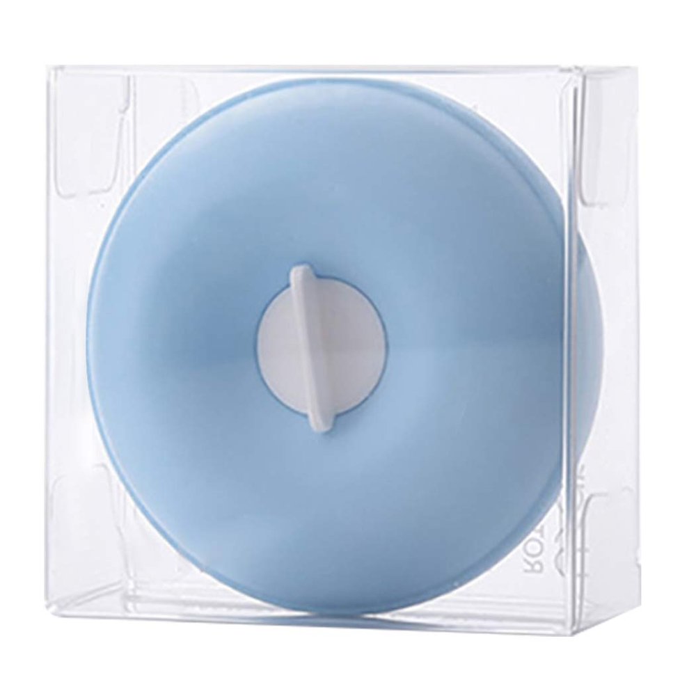 Anjetan Round Pill Organizer Airtight 4 Grids Daily Pill Box Pill Container for Pill Divided Pill Organizer Circle Pill Container