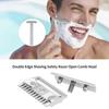 Double Edge Shaving Safety Razor Open Comb Head Men Safety Razor Head Shaving Tool view 2