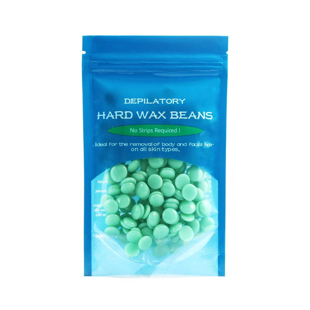 Beauty Parlor Hair Removal Beans Body Hard Wax Solid Paper-Free Depilatory Wax Bean