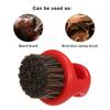 Beard Brush Barber Hair Sweeping Brush Mustache Shaving Brush Neck Face Duster Brush for Hairdressing Salon Household view 2