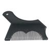 Beard Shaper with Inbuilt Comb for Shaping & Styling Tool Beard Guide Shaper Stencil Works with Beard Trimmer or Razor for Beard & Facial Hair Grooming view 1
