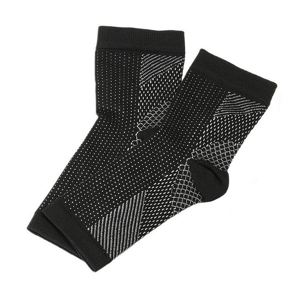 1 Pair Arch Support Socks for Plantar Fasciitis Compression Foot Sleeves with Heel Arch & Ankle Support Foot Care Compression Sleeve for Women
