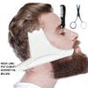 Beard Comb Multi-Liner Beard Shaper Template Comb Scissors Kit Goatee Mustache Grooming Tool view 3