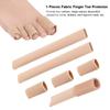 15cm S/M/L Fabric Finger Toe tector Separator Applicator Pedicure Corn Callus Remover Hand Pain Relief Soft Silicone Tube Foot Care Tool view 4