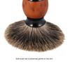 Shaving Brush Salon Facial Brush Razor Brush Dense Knot view 2